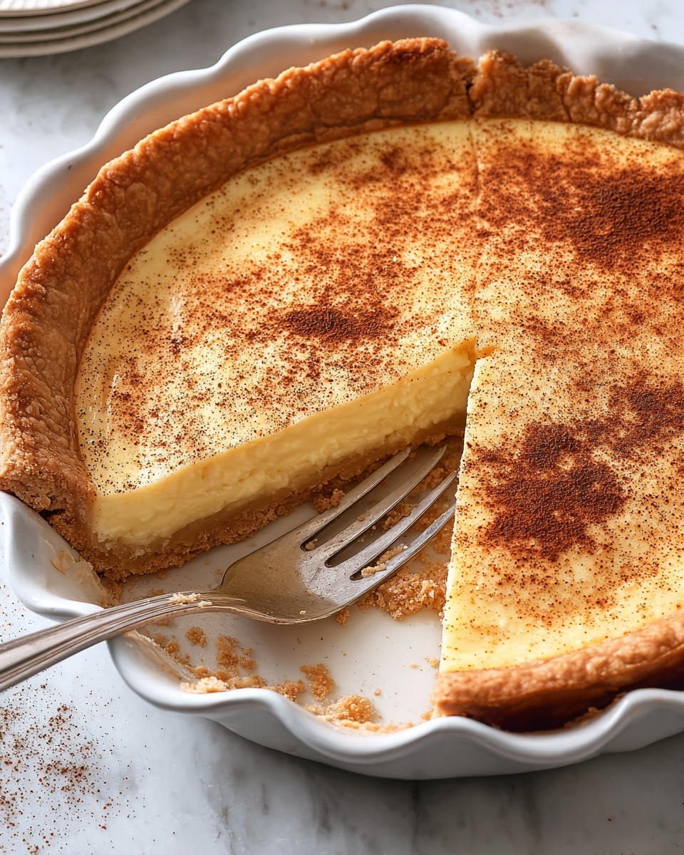 Classic Vanilla Custard Pie Recipe - Recipe Image