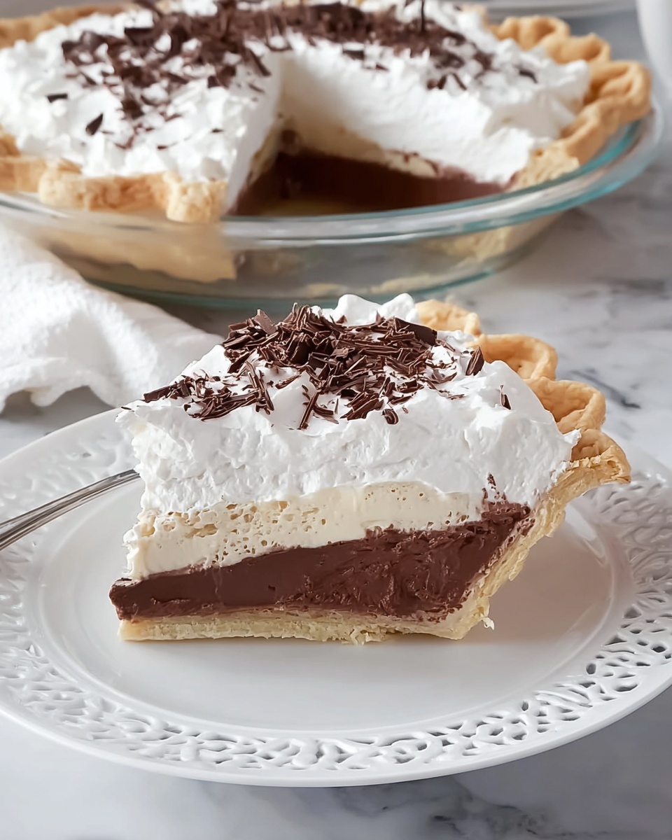 Black Bottom Pie Recipe - Recipe Image