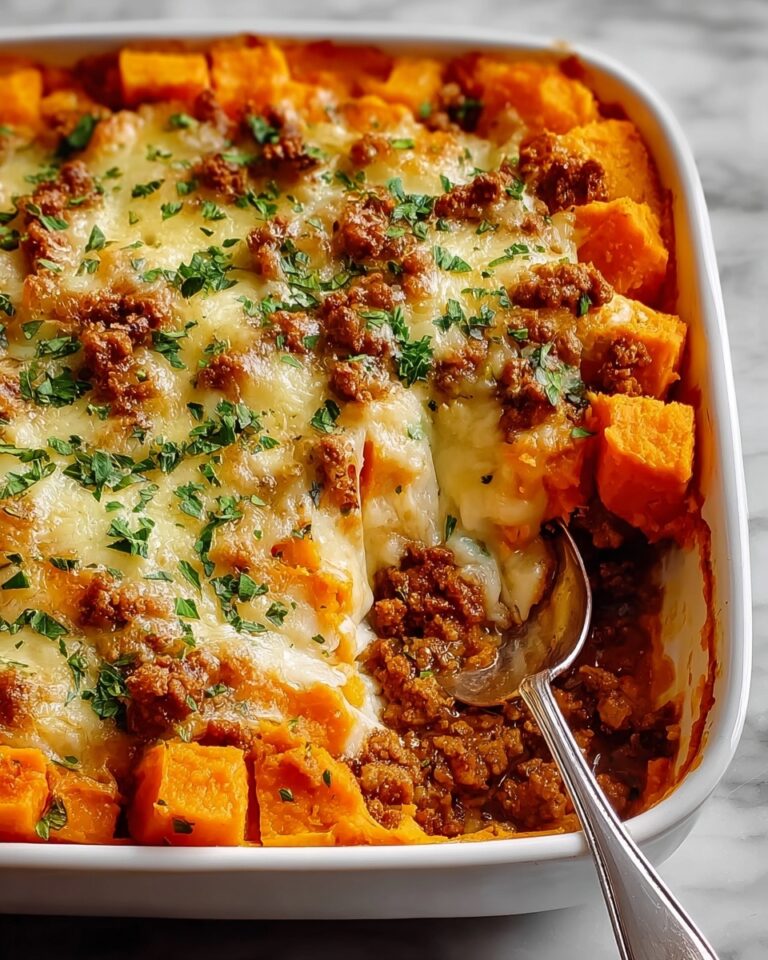 Ground Turkey Sweet Potato Bake Recipe