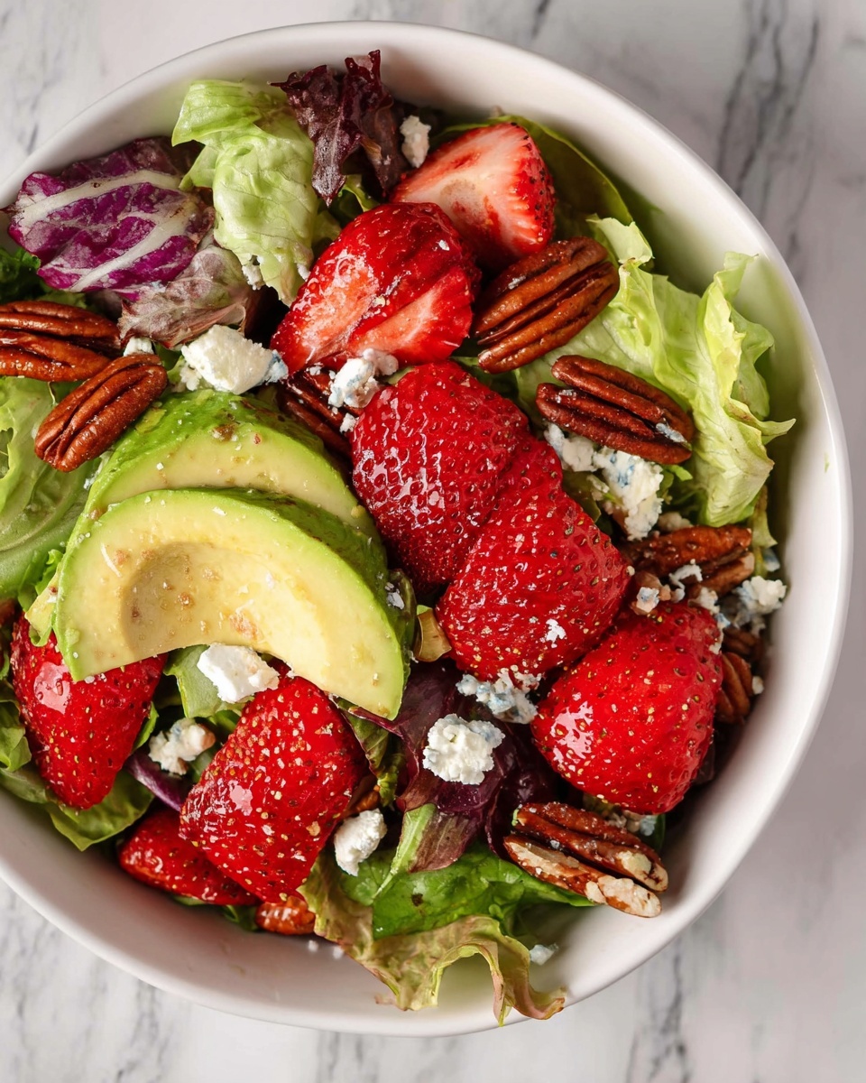 Strawberry Avocado Salad Recipe - Recipe Image