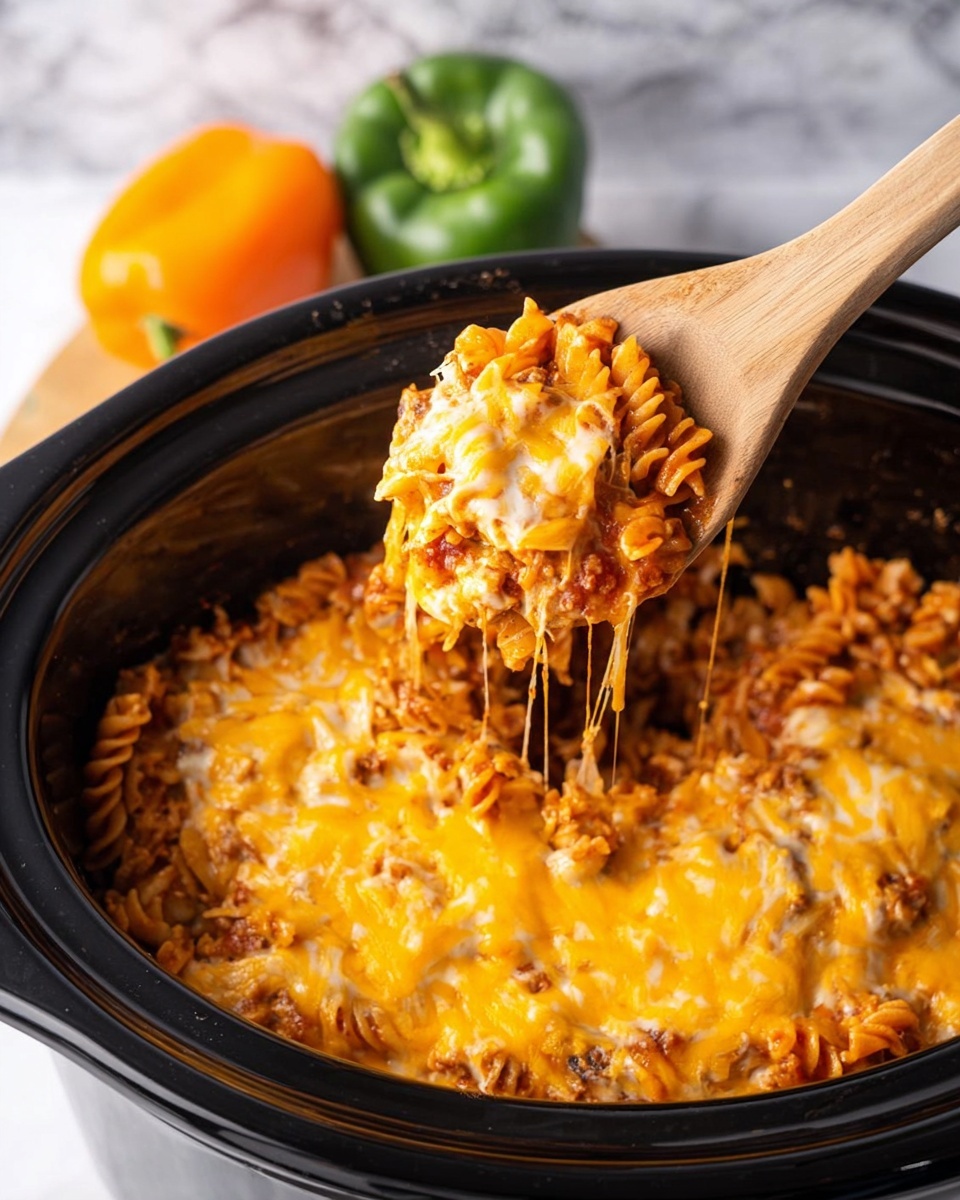 Crockpot Sloppy Joe Casserole Recipe - Recipe Image