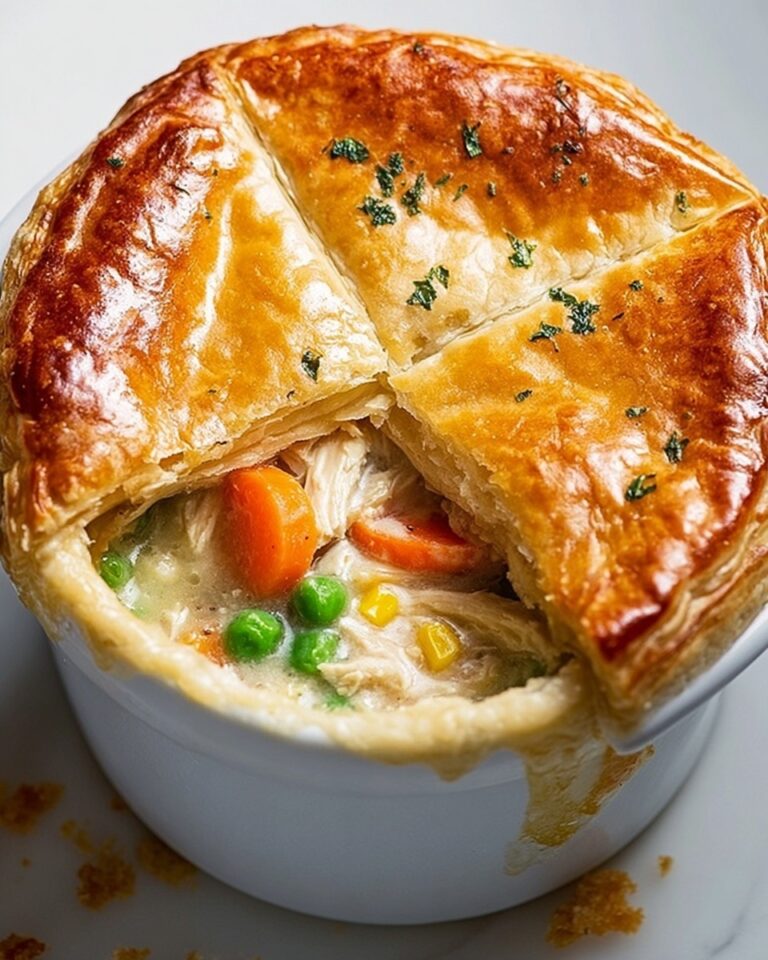 Simple Homemade Chicken Pot Pie Recipe