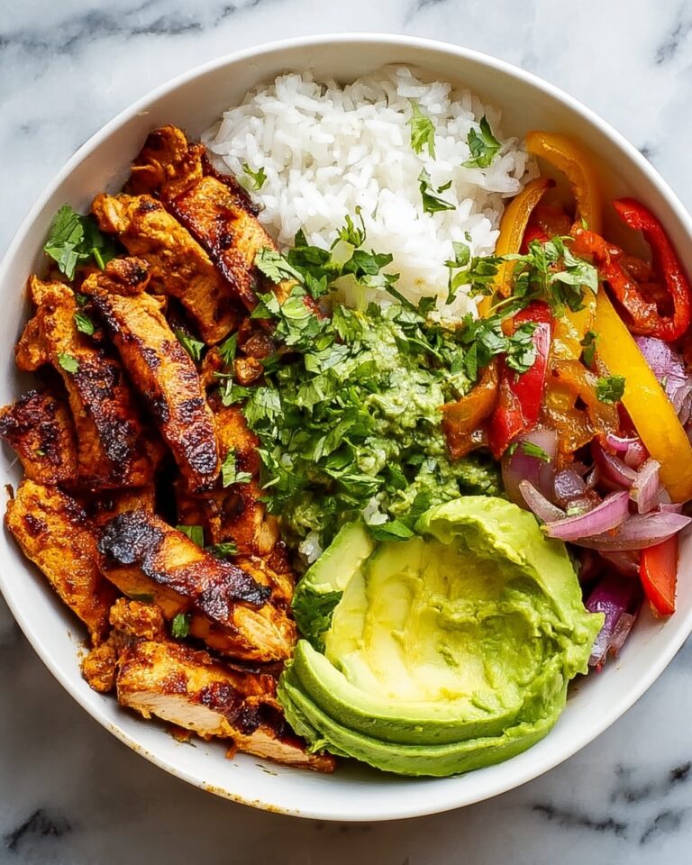 Simple Chicken Fajita Bowls Recipe