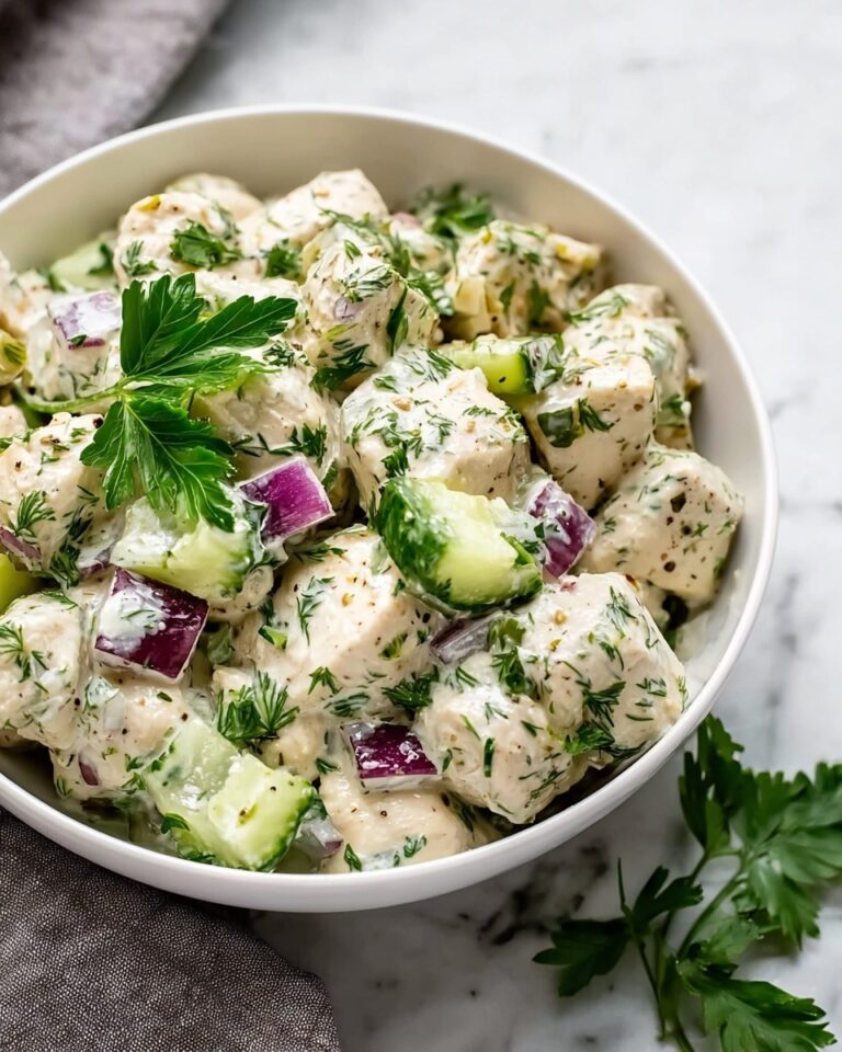 Creamy Herb Chicken Salad Recipe