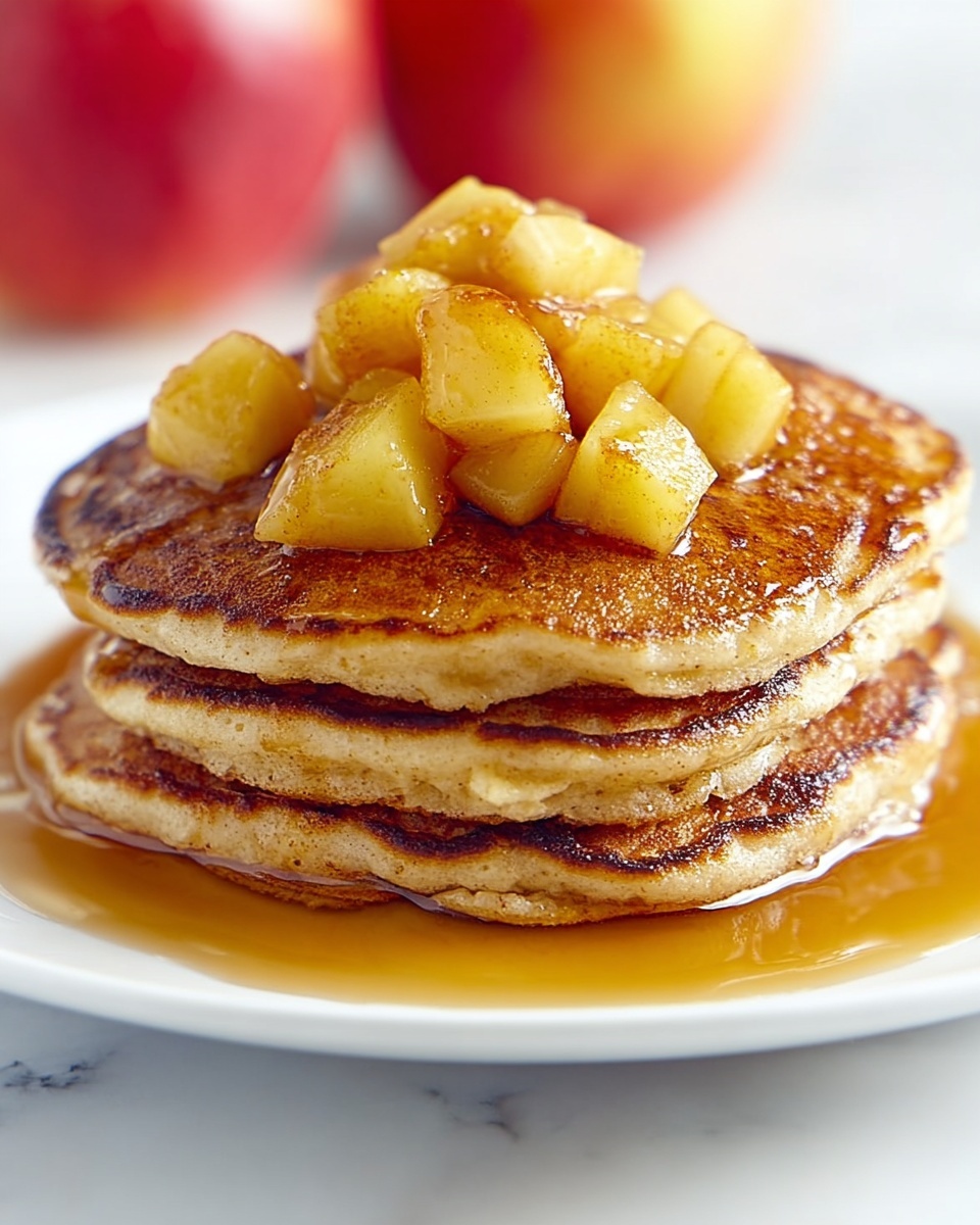 Simple Homemade Apple Pancakes Recipe - Recipe Image