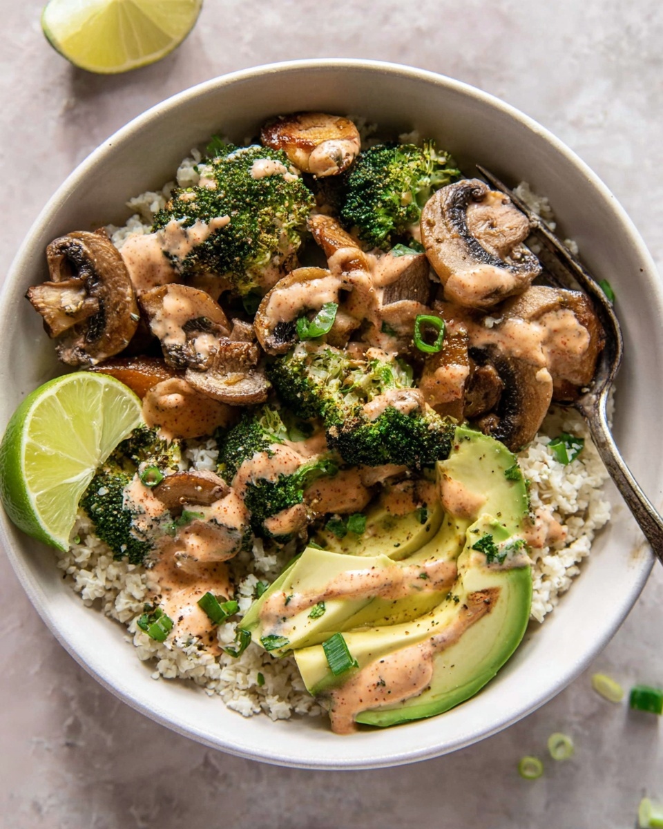 Spicy Chipotle Buddha Bowl with Cauliflower Rice Recipe - Recipe Image