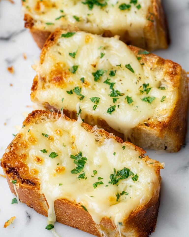 Extra Cheesy Garlic Bread Recipe