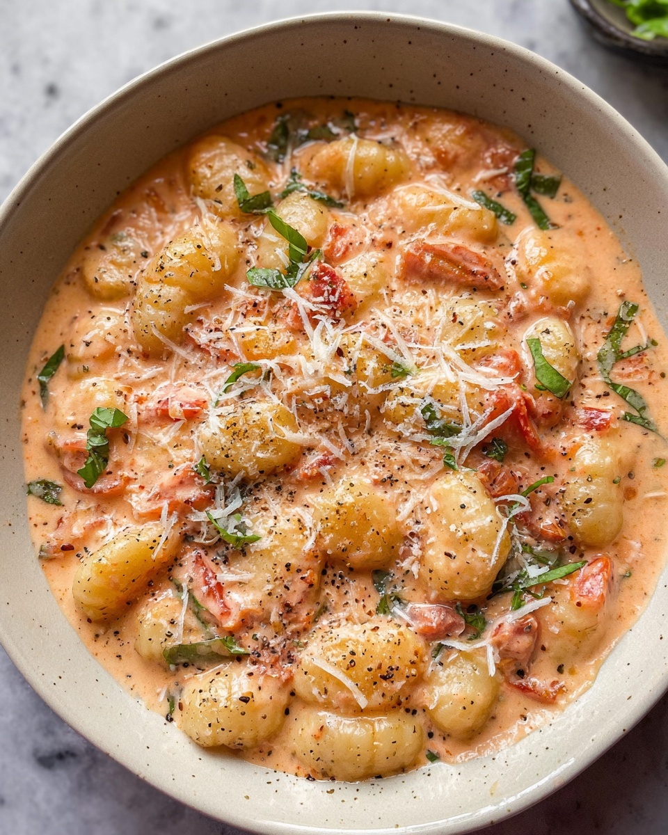Creamy Tomato Gnocchi Recipe - Recipe Image