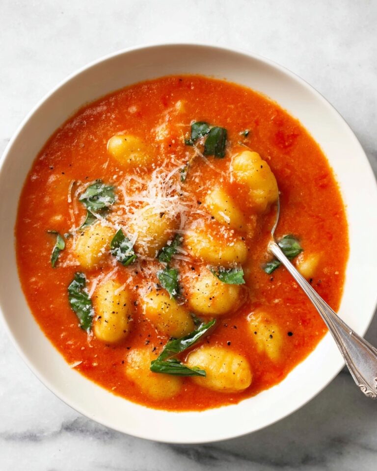 Creamy Tomato Gnocchi Soup Recipe