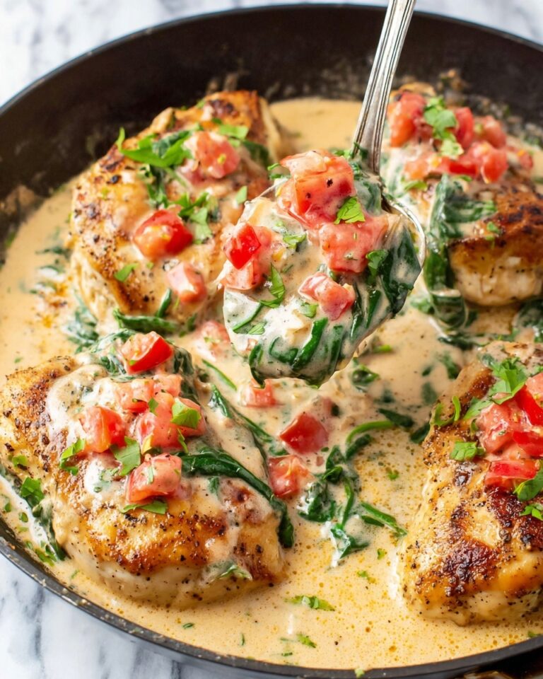 Creamy Tomato Basil Chicken Recipe