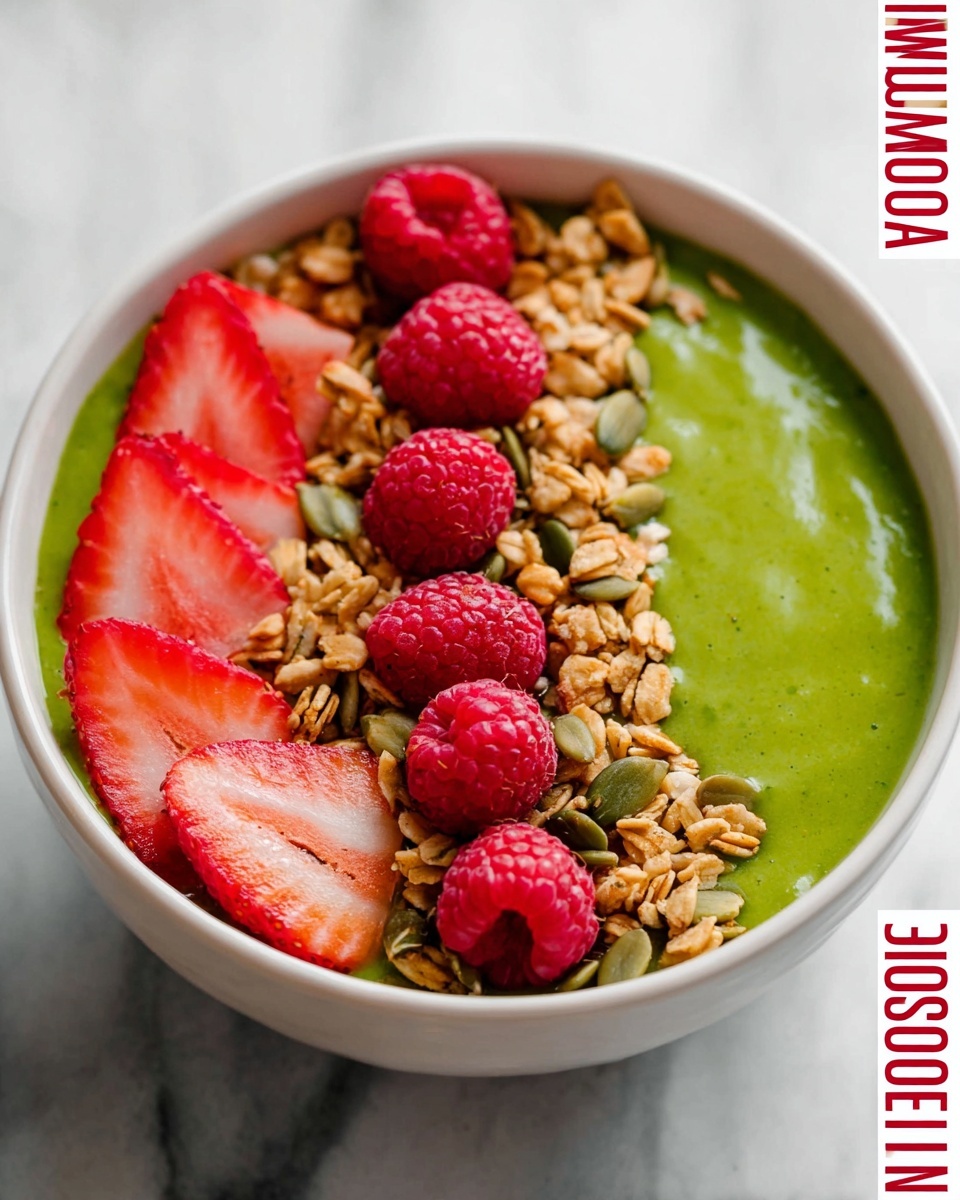 Green Smoothie Bowl Recipe - Recipe Image
