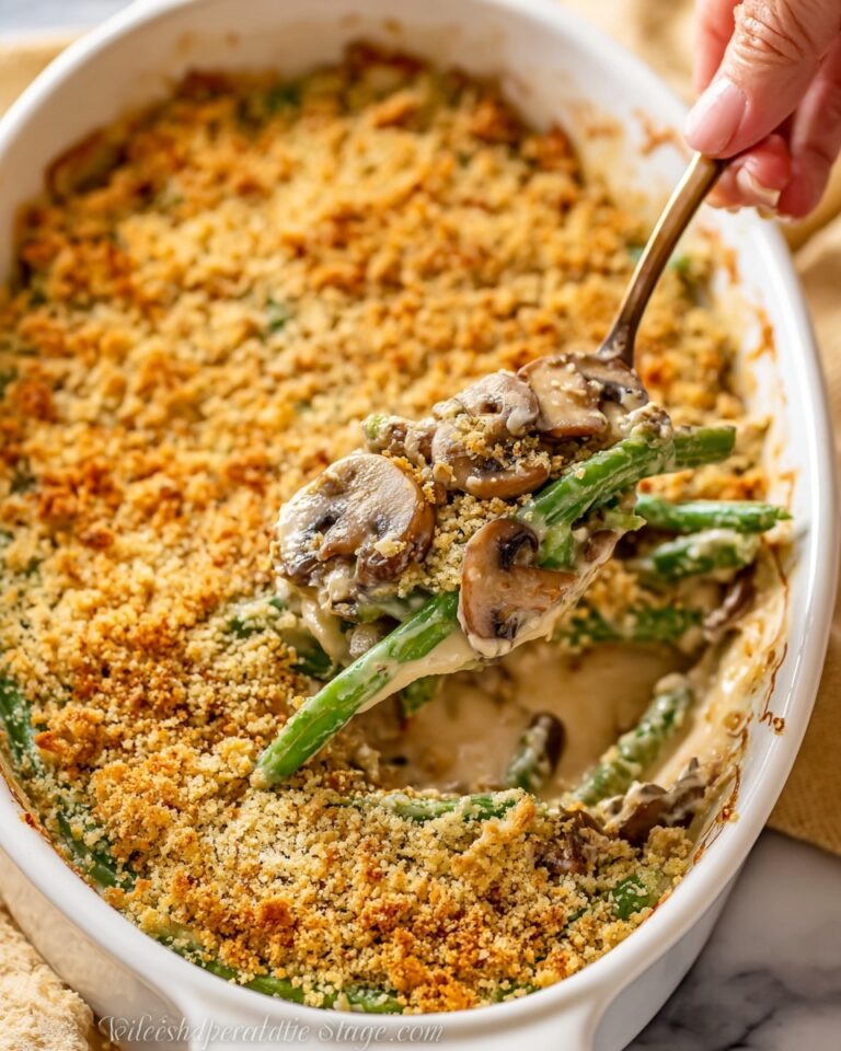 Green Bean Casserole from Scratch Recipe