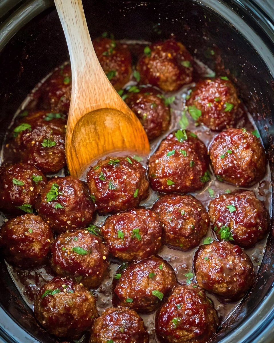 Easy Grape Jelly Meatballs Recipe - Recipe Image