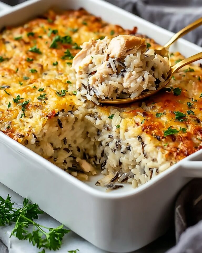 Chicken Wild Rice Casserole Recipe