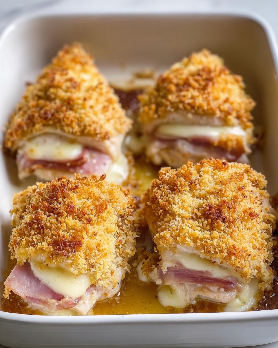 Chicken Cordon Bleu – A Crispy, Creamy, and Savory Classic Dish Recipe - Recipe Image