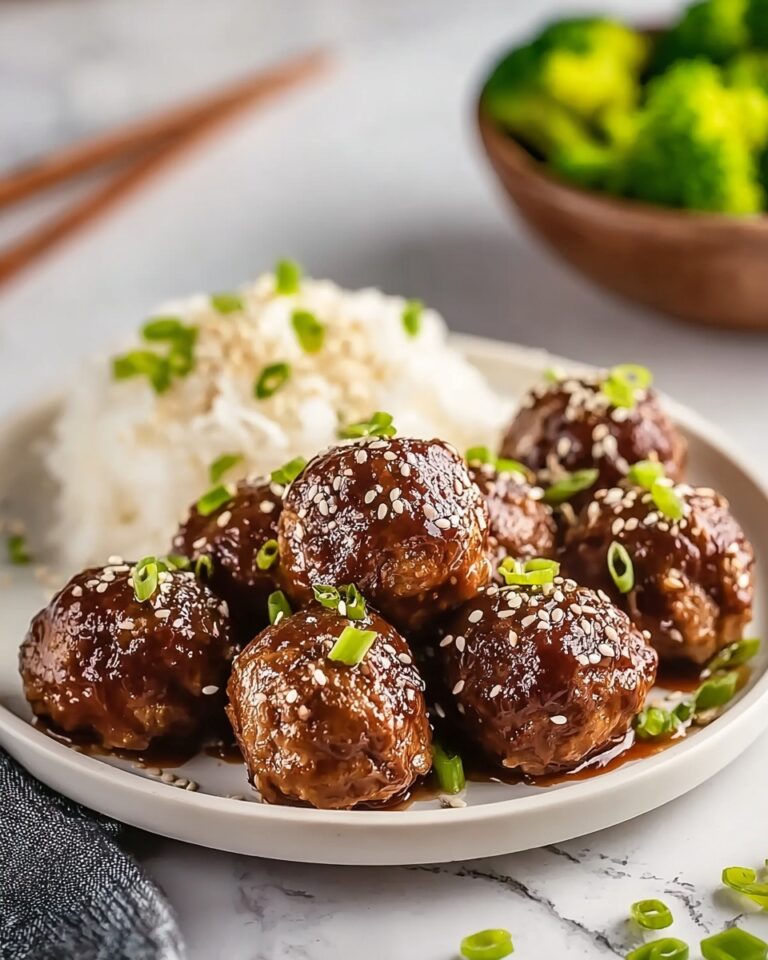Korean Meatballs with Sweet & Spicy BBQ Flavor Recipe