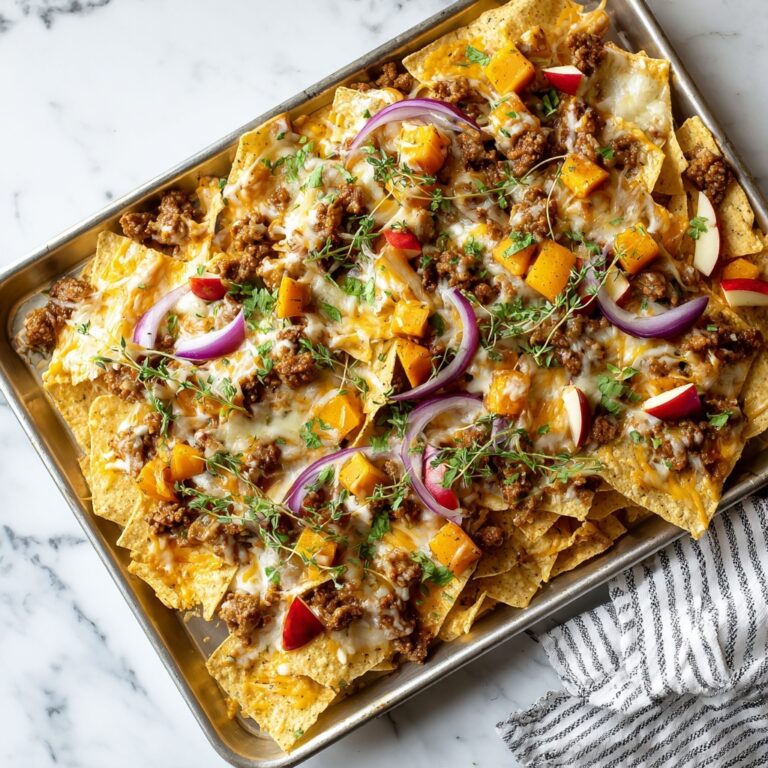 Loaded Fall Butternut Squash Nachos Recipe
