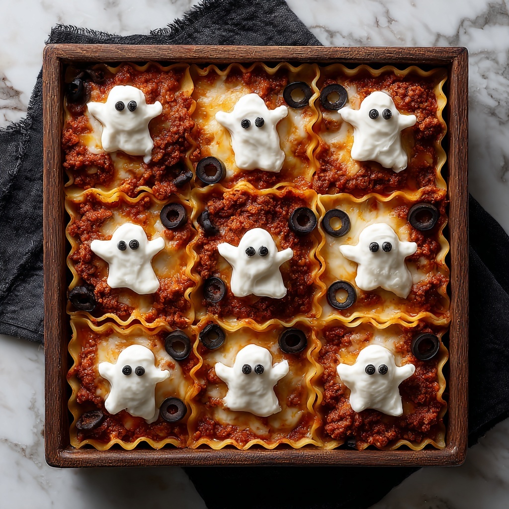Haunted Lasagna Recipe - Recipe Image