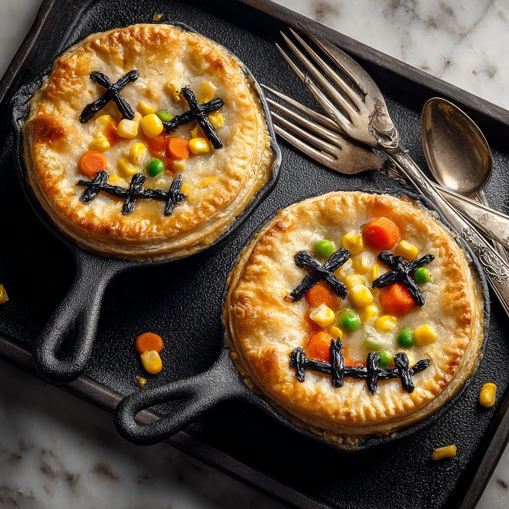 Zombie Pot Pies Recipe - Recipe Image