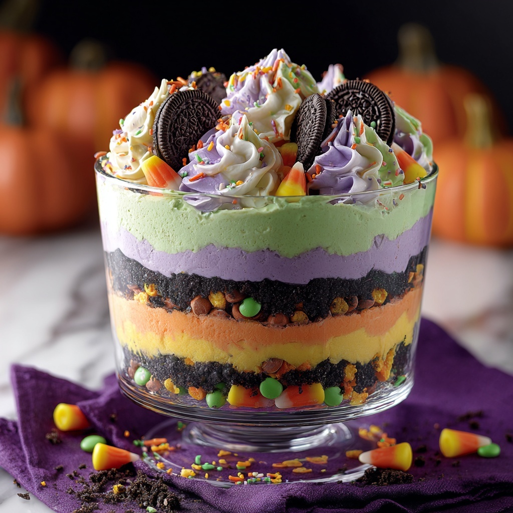 Halloween Trifle Recipe - Recipe Image