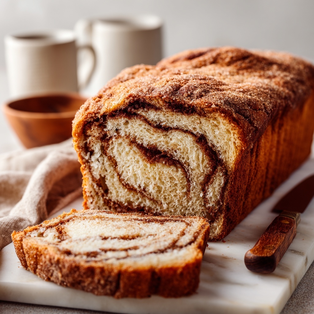 Homemade Cinnamon Swirl Banana Bread Recipe - Recipe Image
