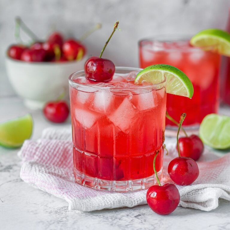 Fresh Cherry Margarita Recipe