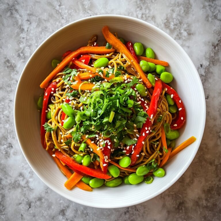Cold Teriyaki Noodles Salad Recipe
