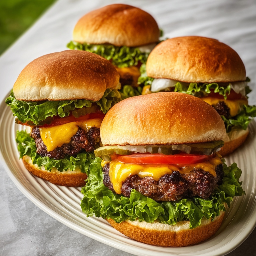 Savory Grilled Crack Burgers Recipe - Recipe Image