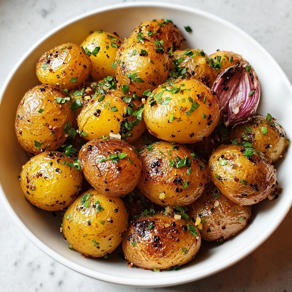 Honey Mustard Roasted Baby Potatoes Recipe - Recipe Image