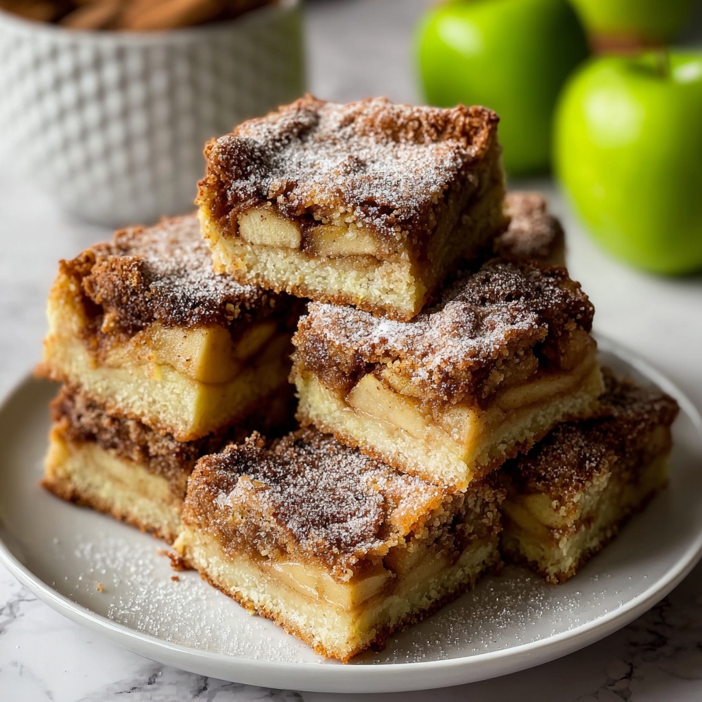 Apple Snickerdoodle Bars Recipe - Recipe Image