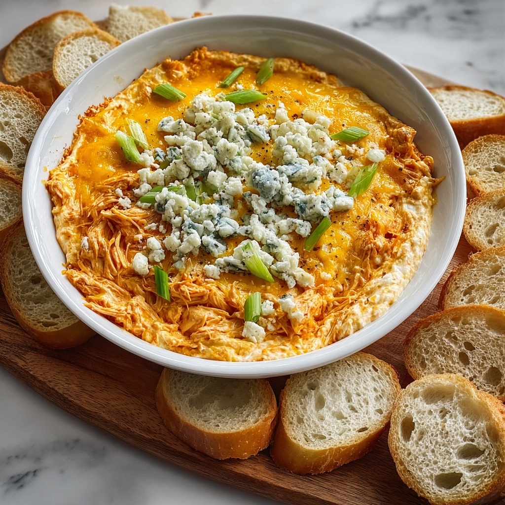 Creamy Buffalo Chicken Dip Recipe - Recipe Image