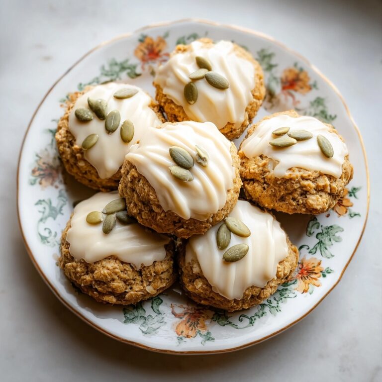 Pumpkin Oatmeal Cookies with Maple Frosting Recipe