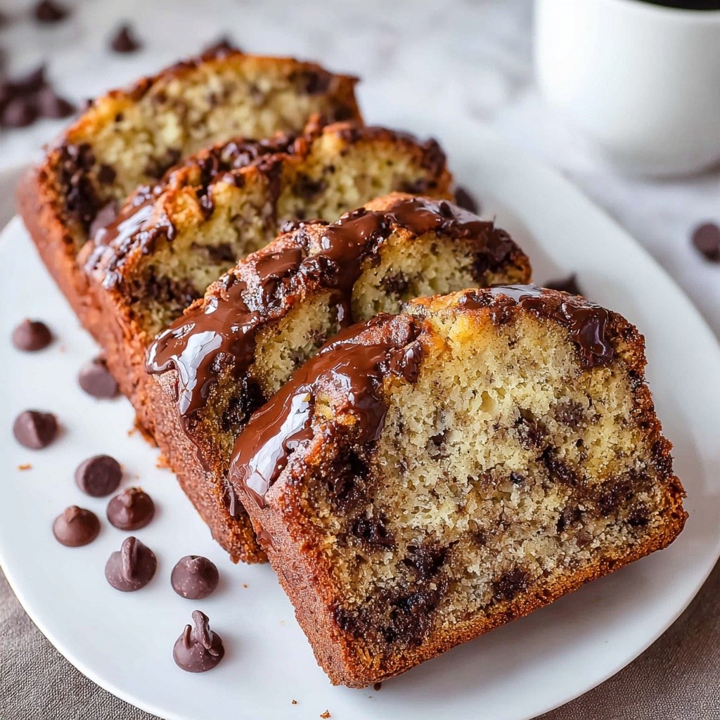 Chocolate Chip Banana Bread Recipe - Recipe Image