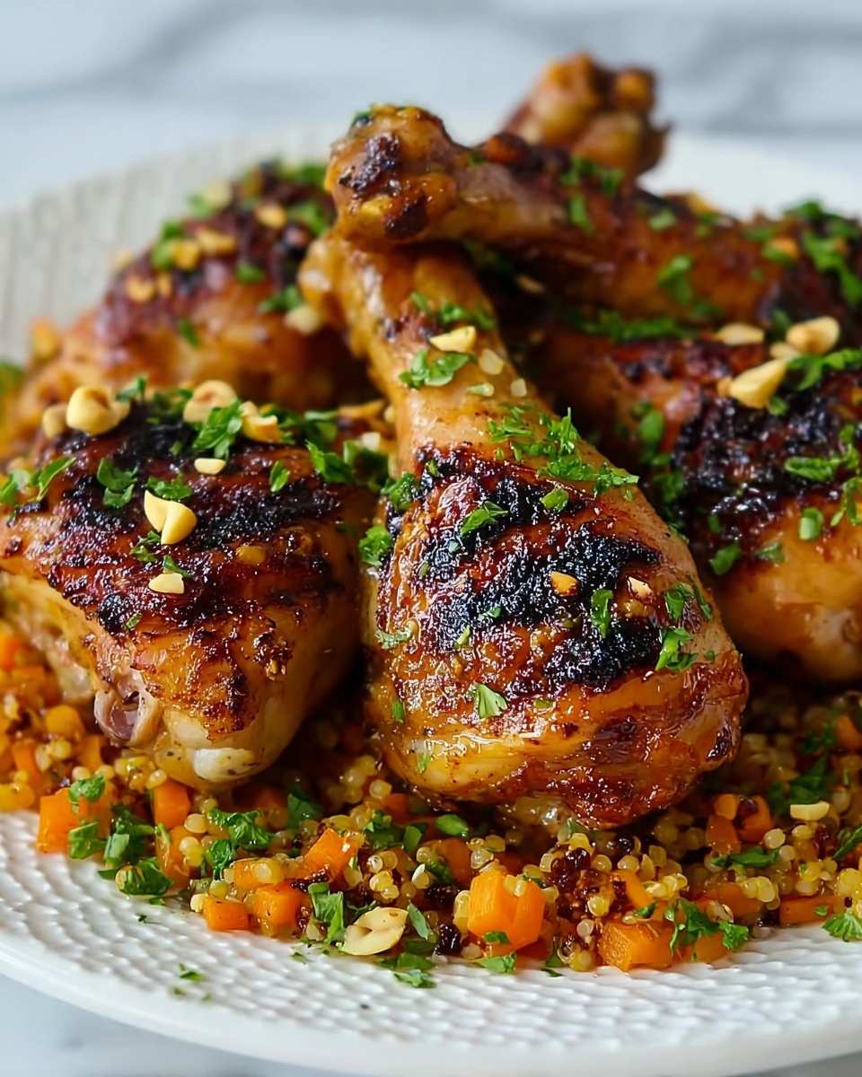 Sweet & Spicy Roast Chicken with Carrots, Dates & Pistachios Recipe - Recipe Image