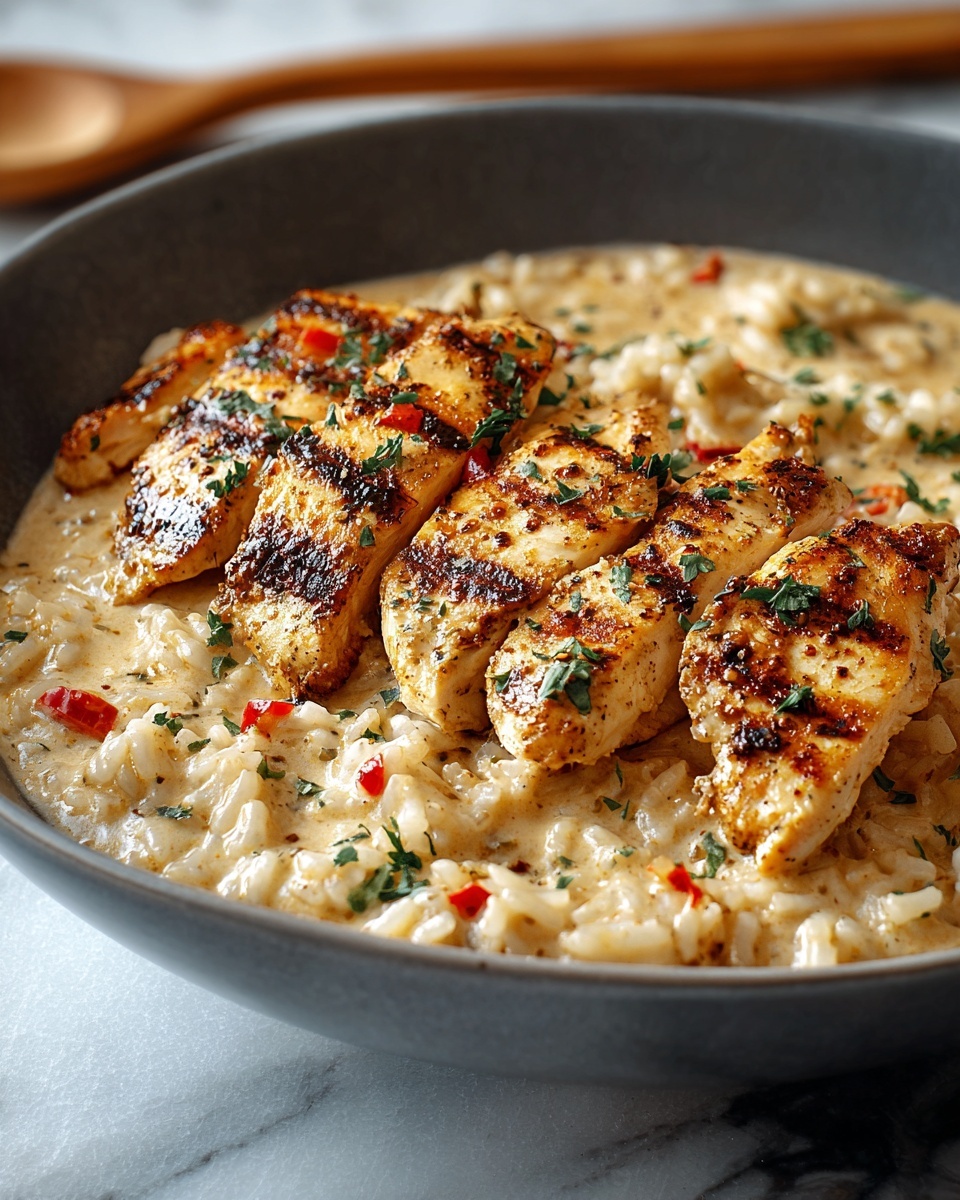 Creamy Cajun Chicken & Rice Recipe - Recipe Image