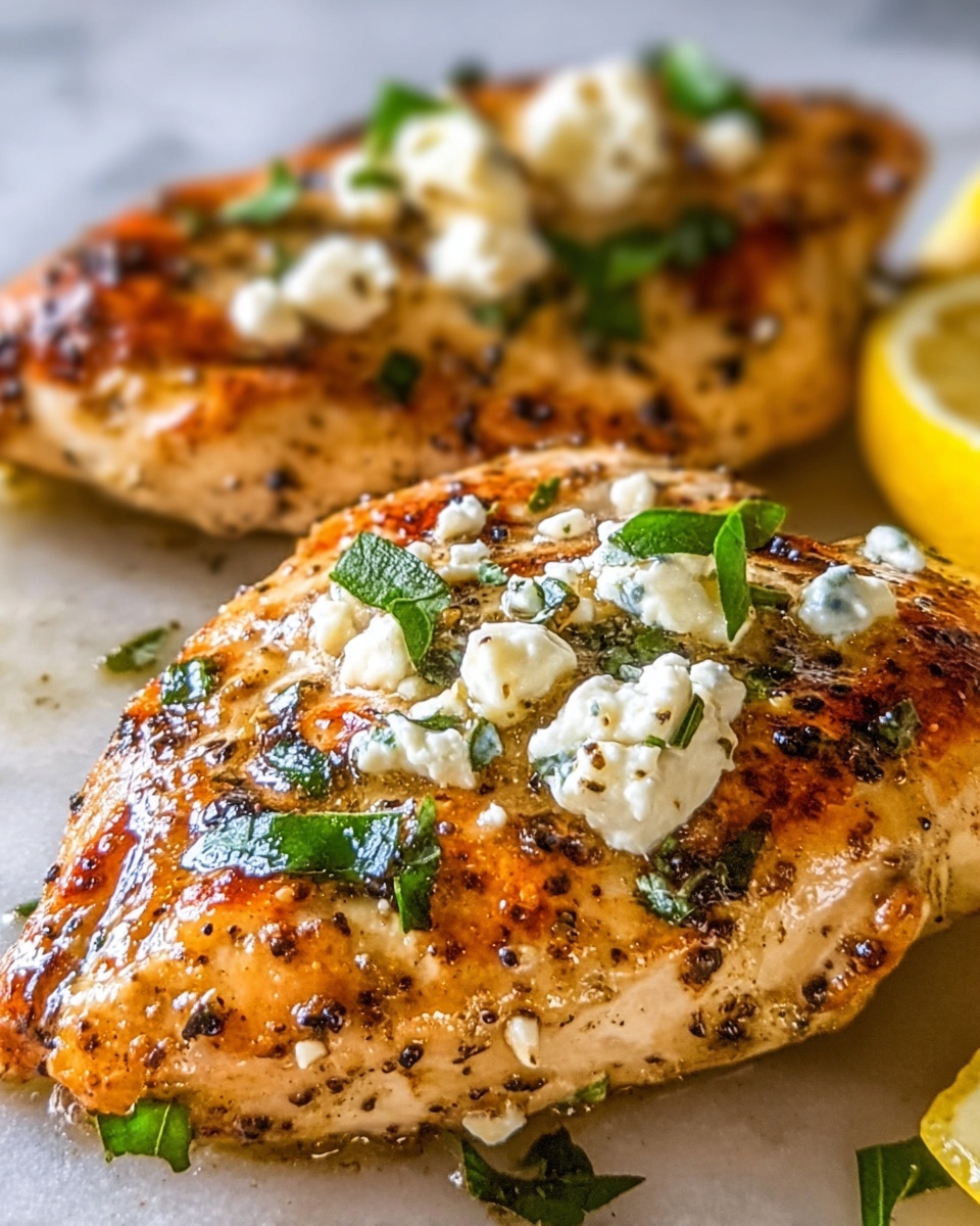 Greek Chicken with Lemon and Feta Recipe - Recipe Image