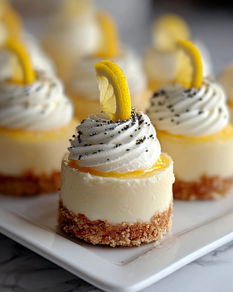 Mini Lemon Cheesecake Bites Recipe