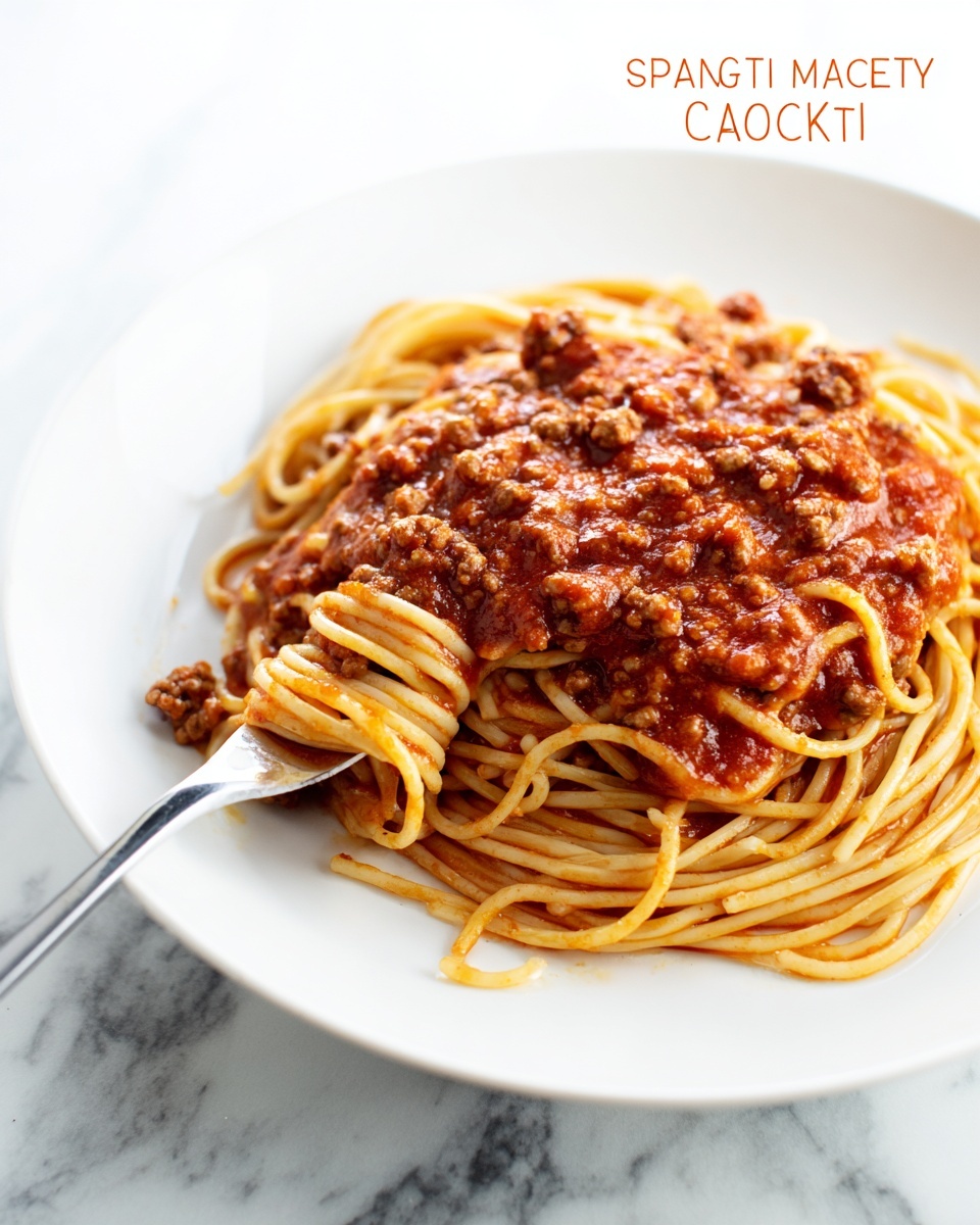 Crockpot Spaghetti Sauce Recipe - Recipe Image