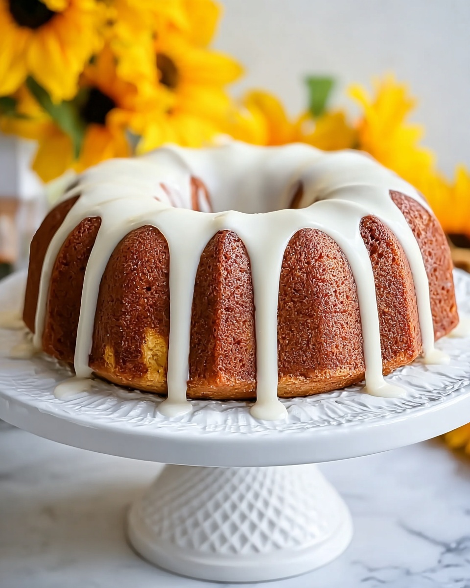 Simple Homemade Banana Bundt Cake Recipe - Recipe Image