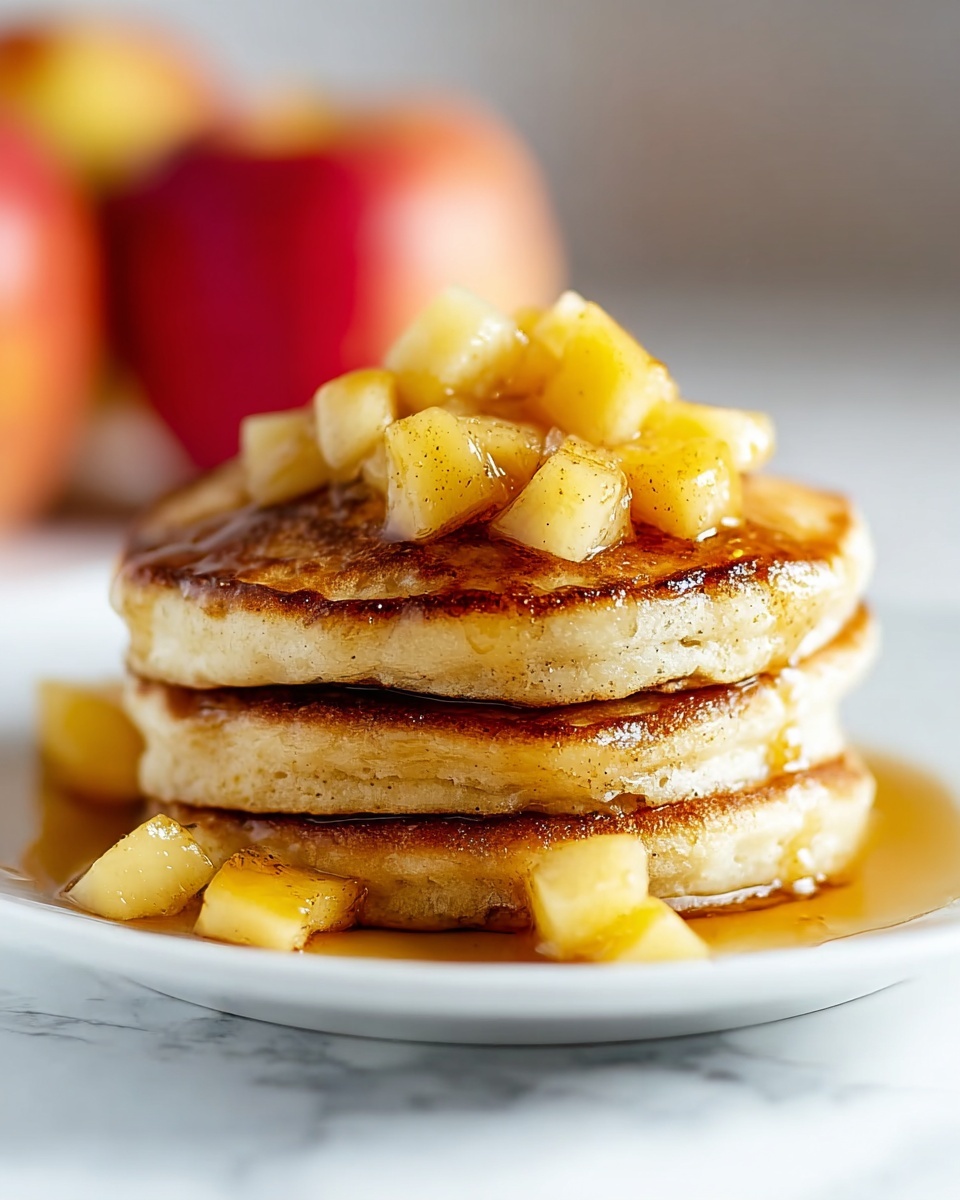 Simple Homemade Apple Pancakes Recipe - Recipe Image
