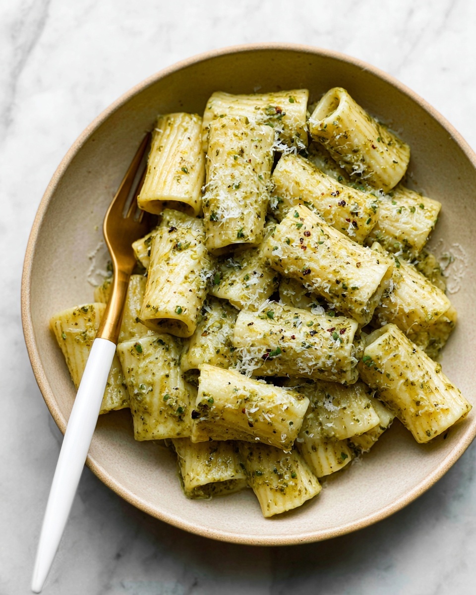 Easy Pesto Pasta Recipe - Recipe Image
