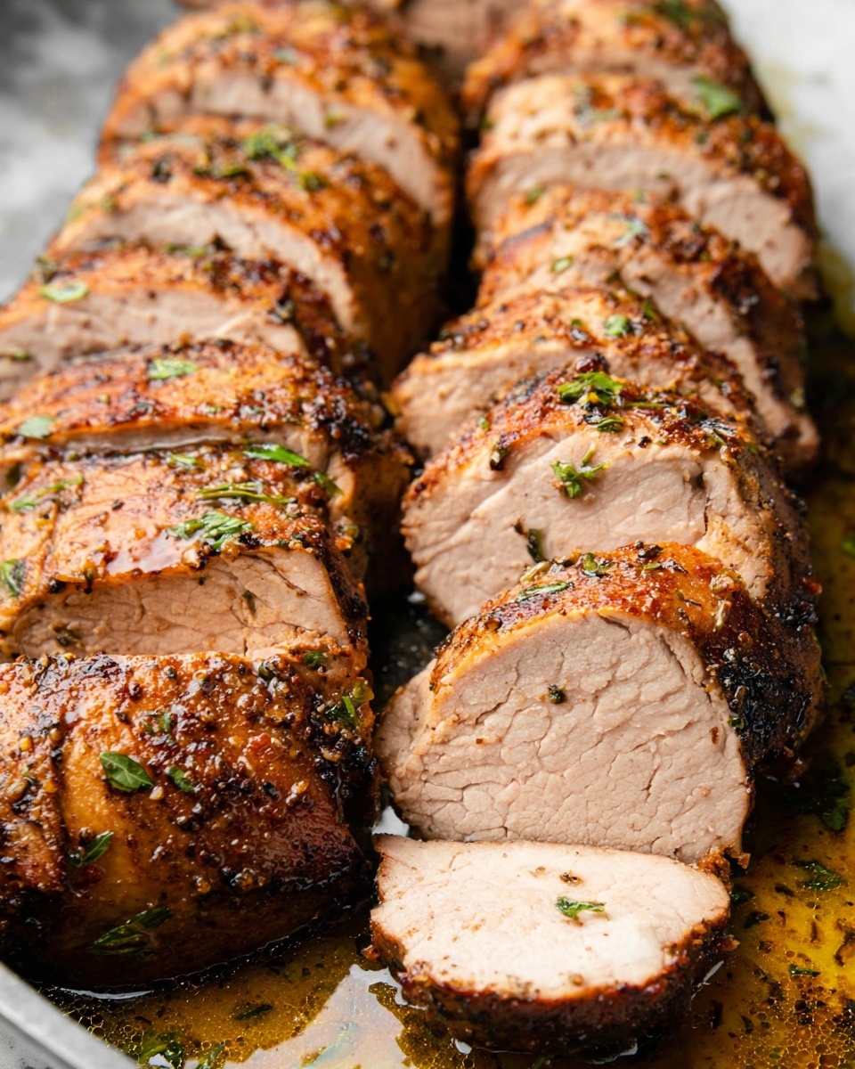 Easy Baked Pork Tenderloin Recipe - Recipe Image
