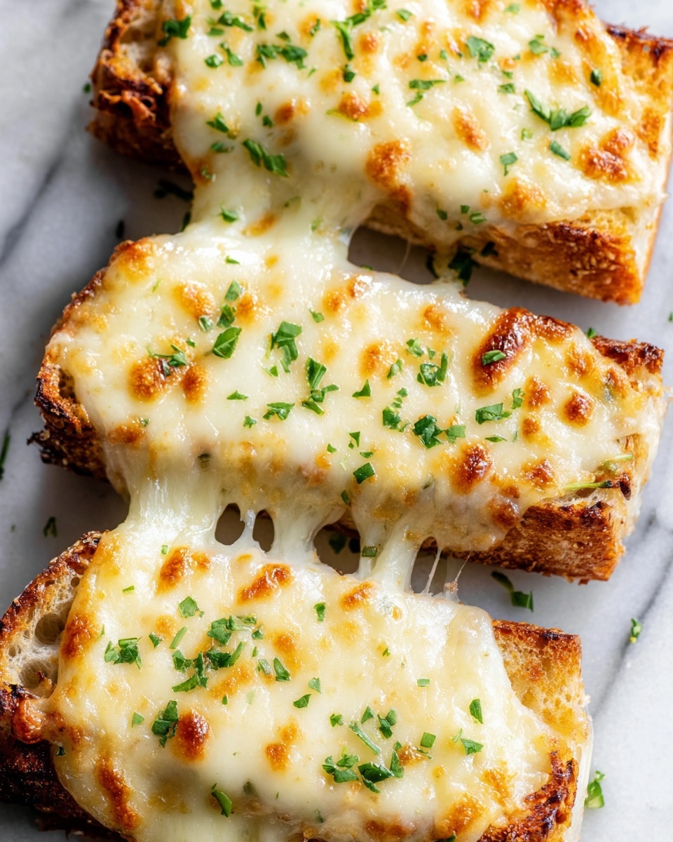 Extra Cheesy Garlic Bread Recipe - Recipe Image