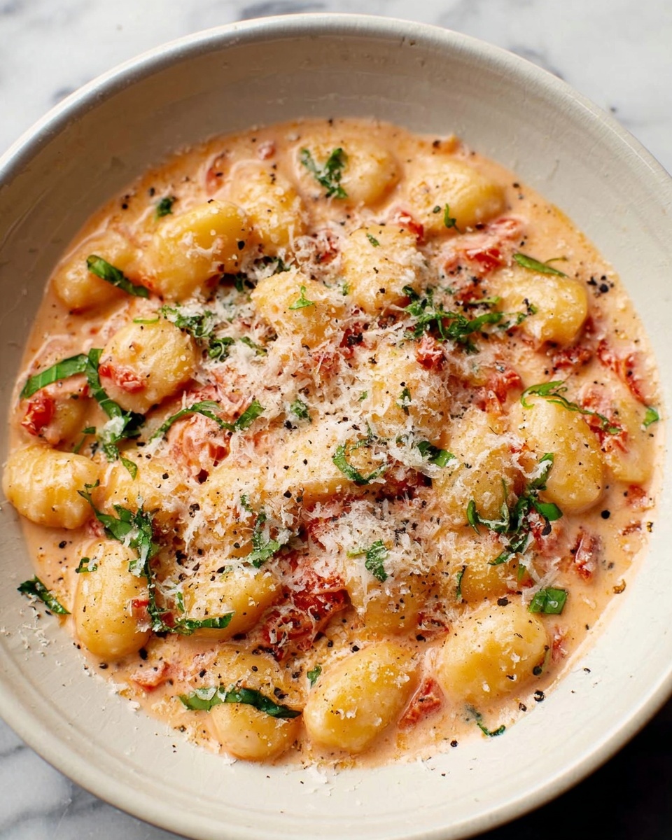Creamy Tomato Gnocchi Recipe - Recipe Image