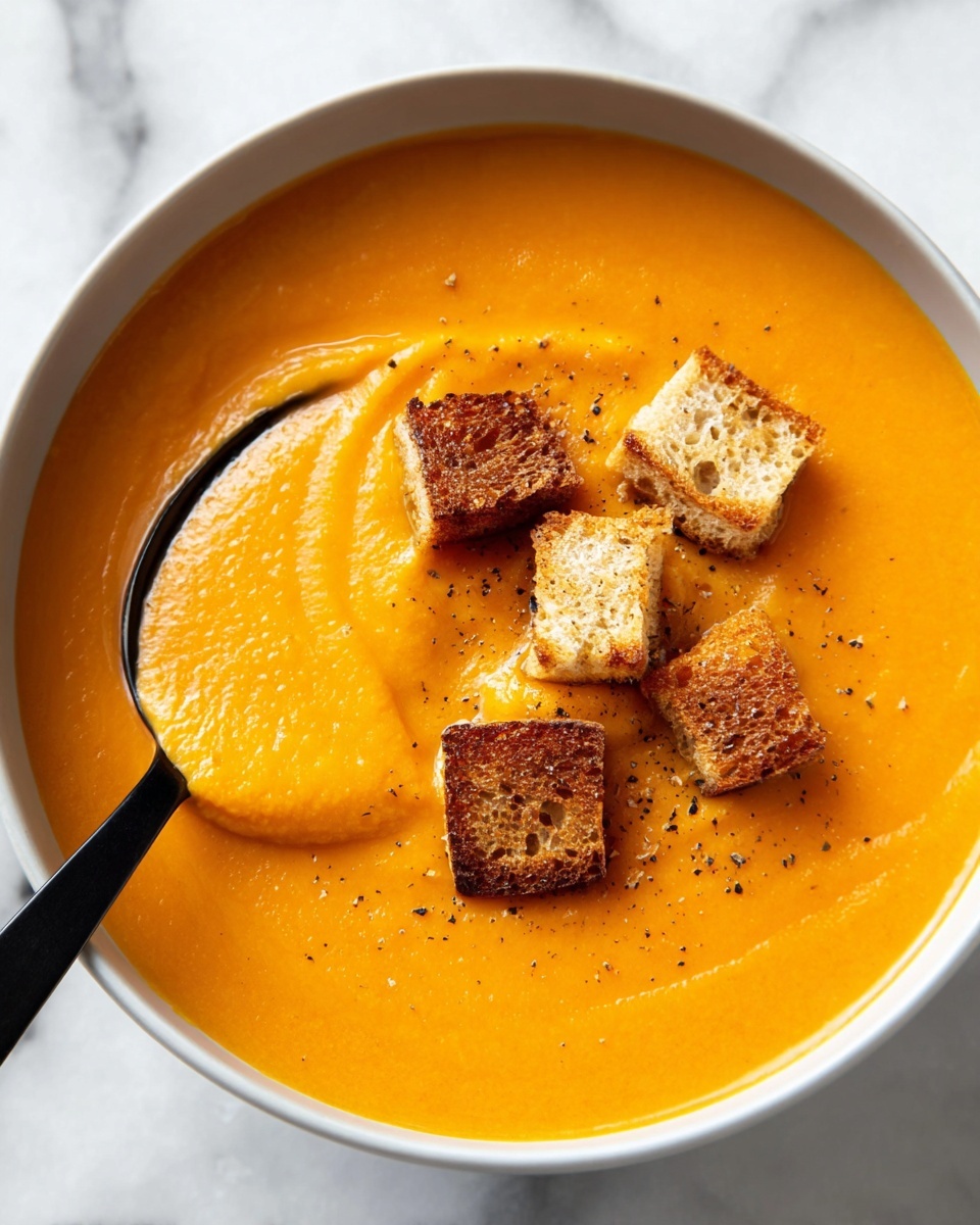 Creamy Sweet Potato Soup Recipe - Recipe Image