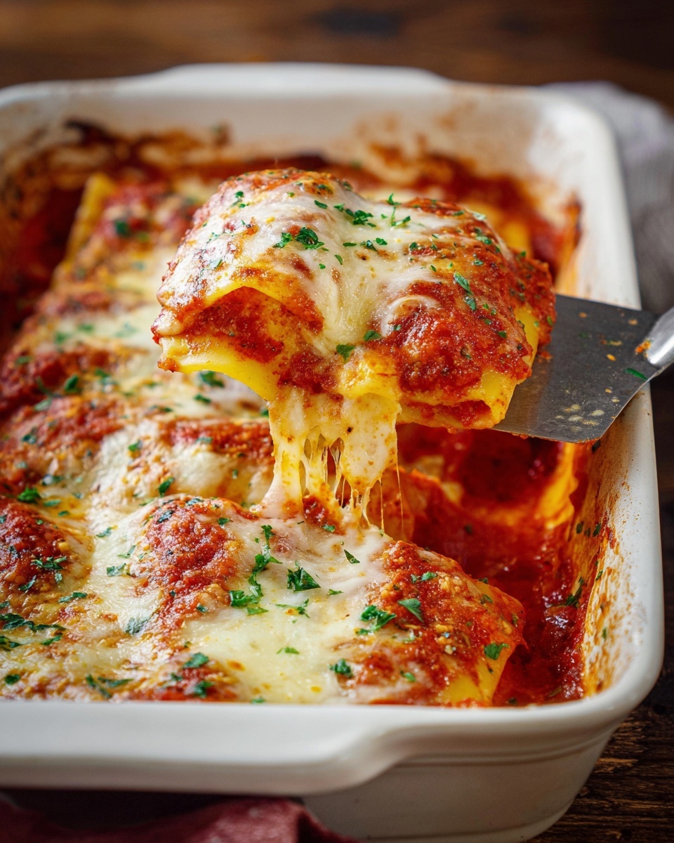 Creamy Ricotta and Mozzarella Manicotti with Marinara Recipe - Recipe Image