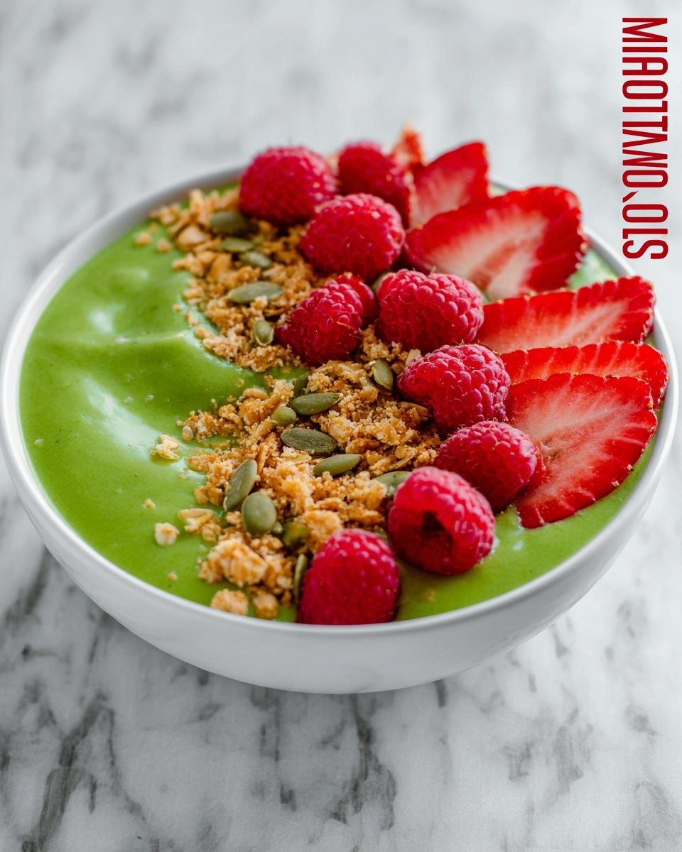 Green Smoothie Bowl Recipe - Recipe Image