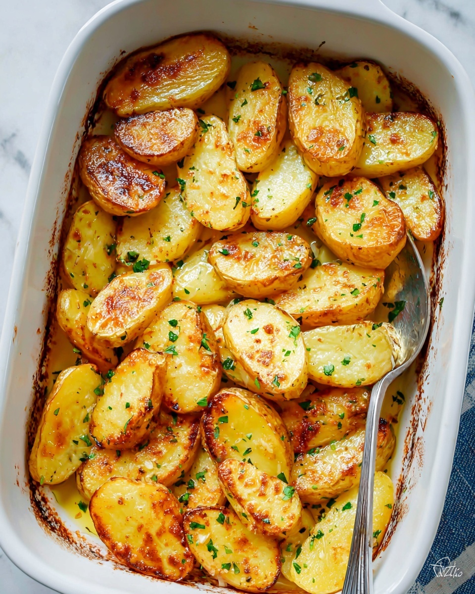 Greek Lemon Potatoes Recipe - Recipe Image