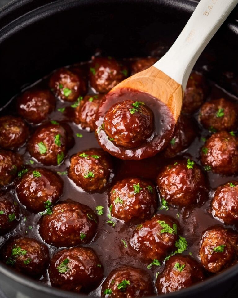 Easy Grape Jelly Meatballs Recipe