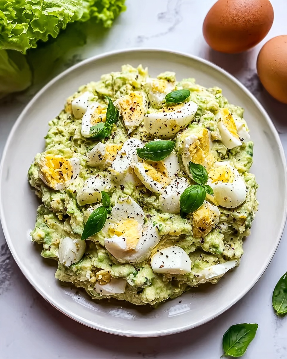 Keto Avocado Egg Salad Recipe - Recipe Image